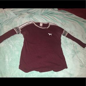 PINK baseball Tee